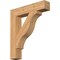 Ekena Millwork Funston Block Smooth Bracket, Western Red Cedar, 5 1/2"W x 30"D x 34"H BKT06X30X34FST05SWR - alternate 1